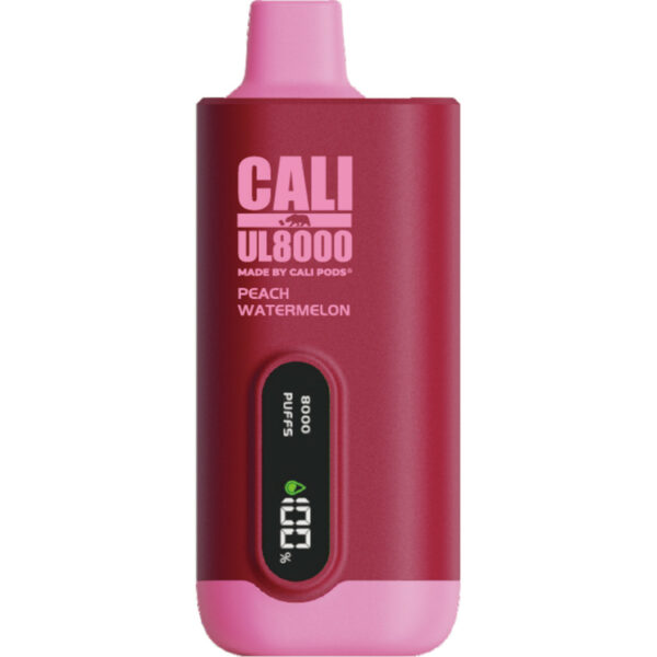 Cali UL8000 8000 Puff Disposable Peach Watermelon