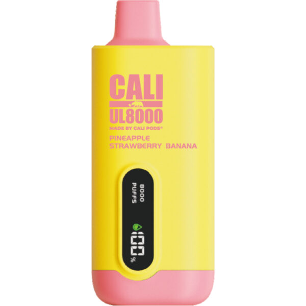 Cali UL8000 8000 Puff Disposable Pineapple Strawberry Banana