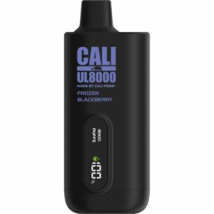 Cali UL8000 Zero Nicotine 8000 Puff Disposable Frozen Blackberry