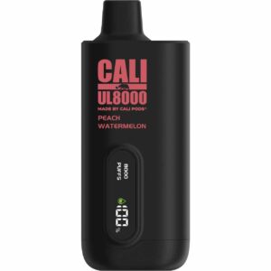 Cali UL8000 Zero Nicotine 8000 Puff Disposable Peach Watermelon