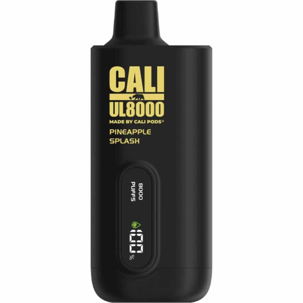 Cali UL8000 Zero Nicotine 8000 Puff Disposable Pineapple Splash