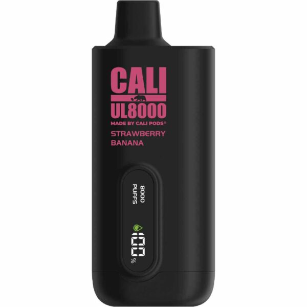 Cali UL8000 Zero Nicotine 8000 Puff Disposable Strawberry Banana