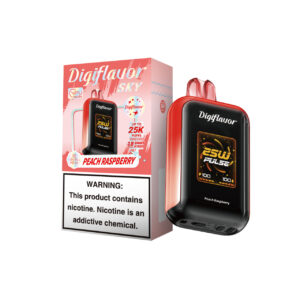 Digiflavor Sky 25k Puff Disposablese flavors Peach Raspberry