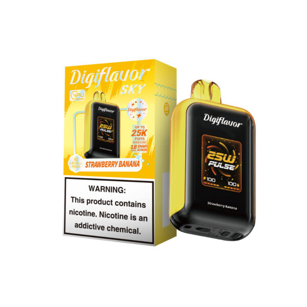 Digiflavor Sky 25k Puff Disposablese flavors Strawberry Banana