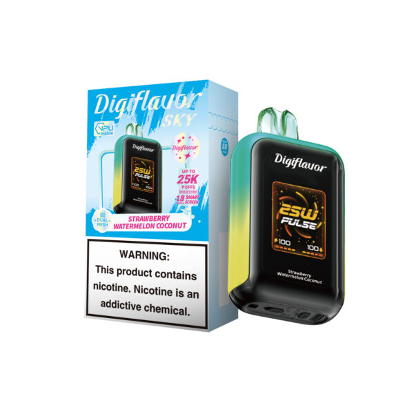 Digiflavor Sky 25k Puff Disposablese flavors Strawberry Watermelon Coconut