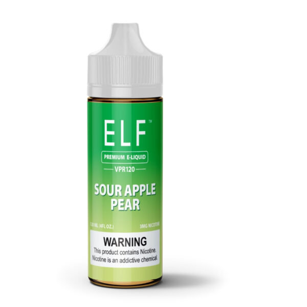 ELF VPR120 Sour Apple Pear 120ml E-Juice