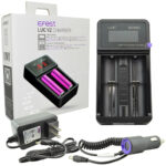 Efest LUC V2 LCD Smart Universal Battery Charger – 2 Bay