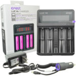 Efest LUC V4 LCD Universal Battery Charger – 4 Bay