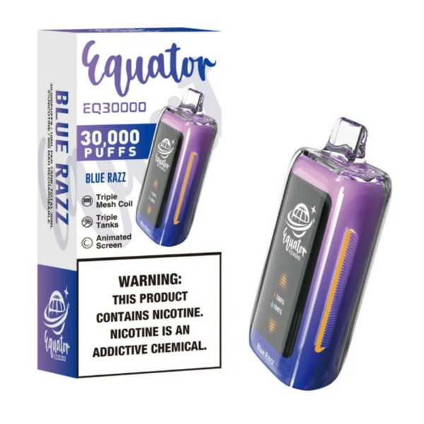 Equator EQ 30,000 Puff Disposable Blue Razz