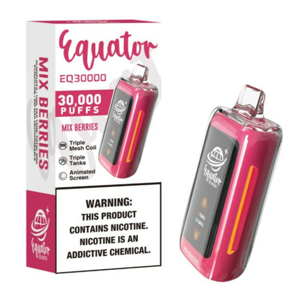 Equator EQ 30,000 Puff Disposable Mix Berries