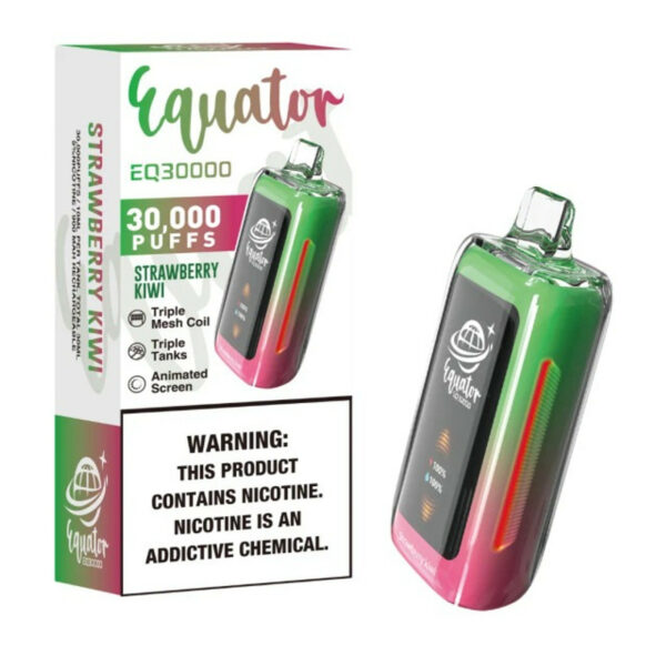 Equator EQ 30,000 Puff Disposable Strawberry Kiwi