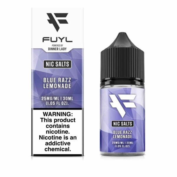 FUYL By Dinner Lady Blue Razz Lemonade Salts 30ml E-Juice 25mg