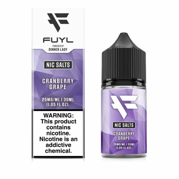 FUYL By Dinner Lady Cranberry Grape Salts 30ml E-Juice 25mg