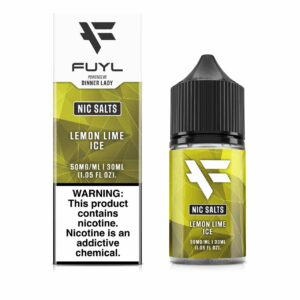 FUYL By Dinner Lady Lemon Lime Ice Salts 30ml E-Juice 50mg