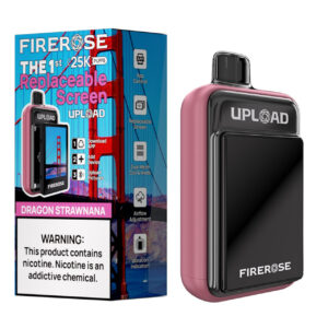 FireRose Upload 25K Puff Disposable Dragon Strawnana