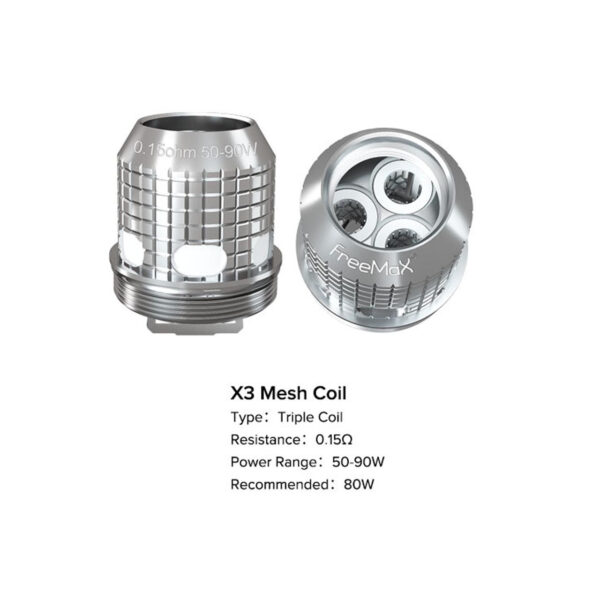 FreeMax Fireluke M TX Replacement Coils X3 Mesh 0.15 OHMS