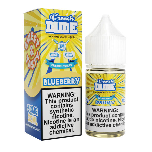 French Dude Salts Blueberry 30ml E-Juice