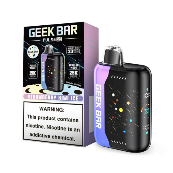 Geek Vape Pulse X 25000 Puff Disposable Meteor Edition Strawberry Kiwi Ice