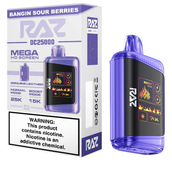 Geek Vape Raz DC25000 Disposable Bangin Sour Berries