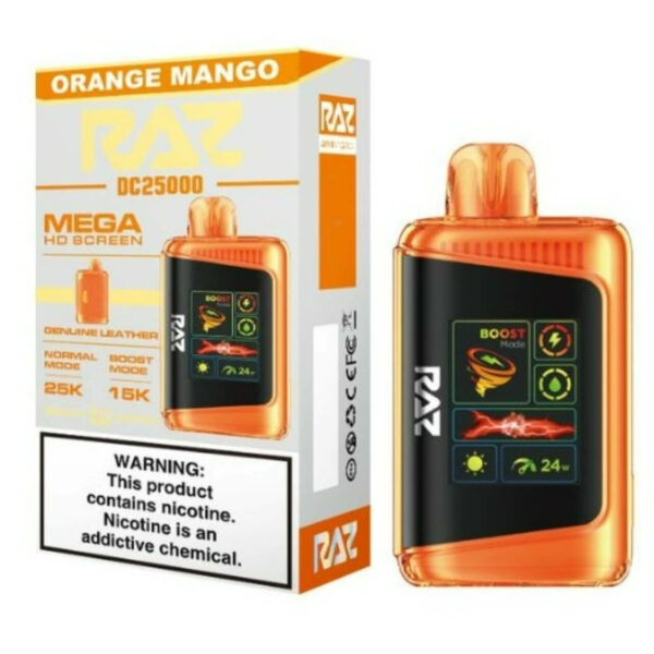 Geek Vape Raz DC25000 Disposable Orange Mango