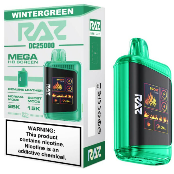 Geek Vape Raz DC25000 Disposable Wintergreen