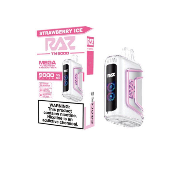 Geek Vape Raz TN9000 Disposable Strawberry Ice