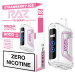 Geek Vape Raz TN9000 Zero Nicotine Disposable Strawberry Ice