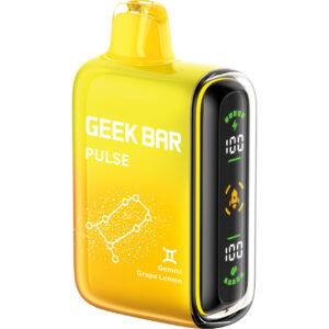 Geek bar Pulse 15,000 Puff Disposable Grape Lemon