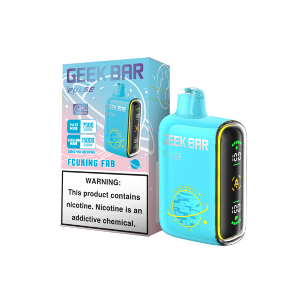 Geek bar Pulse 15,000 Puff Disposable fcukin FAB