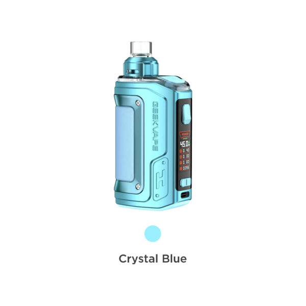 GeekVape Aegis Hero 2 RTE Kit Crystal Edition Blue