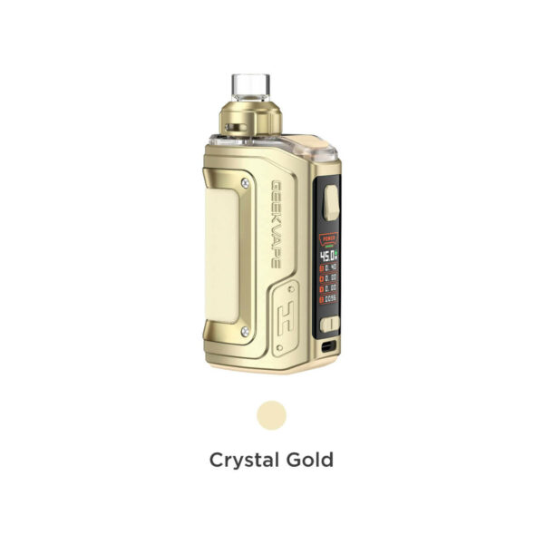 GeekVape Aegis Hero 2 RTE Kit Crystal Edition Gold