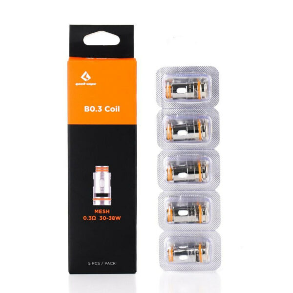 GeekVape B Series Replacement Coil - 5PK 0.3 Ohms