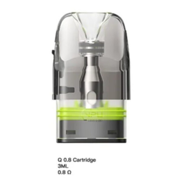 GeekVape Q Replacement Pod Cartridge - 3PK 3ML 0.8 OHMS