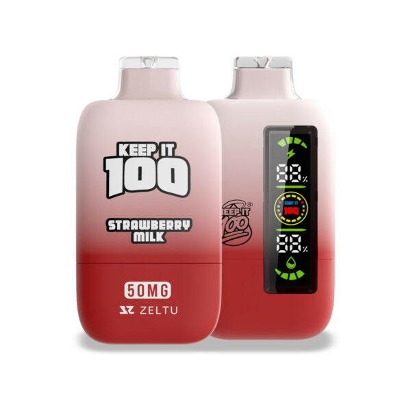 Keep it 100 20000 Puff Disposable Strawberry Milk