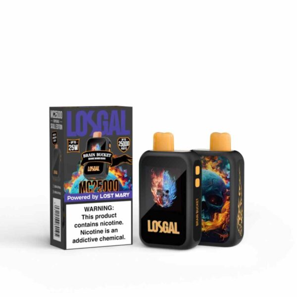 LOSGAL MC25000 Disposable 25000 Puffs Skull Edition-Orange Mango Guava