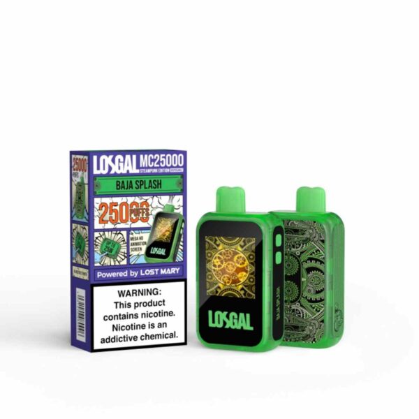 LOSGAL MC25000 Disposable 25000 Puffs Steampunk Edition-Baja Splasht