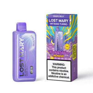 Lost Mary MT 15000 Puff Turbo Disposable Weekly Edition - MondayGrape Jelly