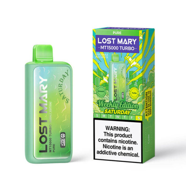 Lost Mary MT 15000 Puff Turbo Disposable Weekly Edition - SaturdayPure