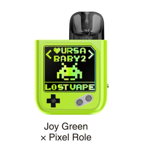 Lost Vape Ursa Baby 2 Pod Kit Joy Green x Pixel Role