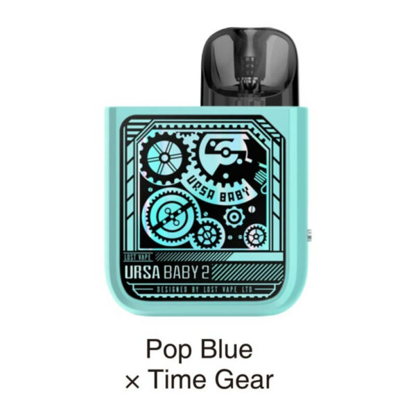 Lost Vape Ursa Baby 2 Pod Kit Pop Blue x Time Gear