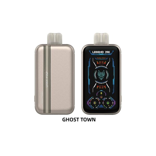 Lucky Wolf Legend 25K Puff Disposable Ghost Town