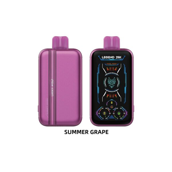 Lucky Wolf Legend 25K Puff Disposable Summer Grape