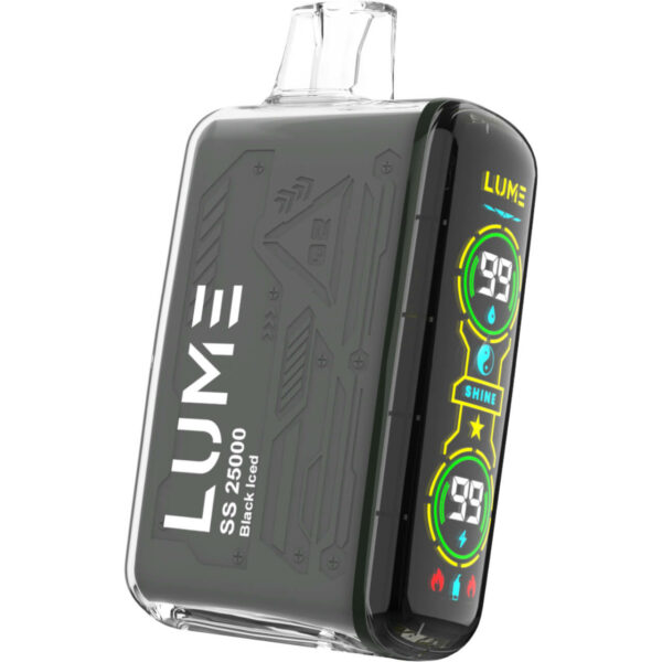 Lume SS25000 Puff Disposable Black lced