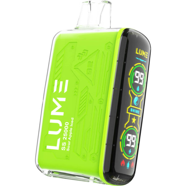 Lume SS25000 Puff Disposable Sour Apple lced