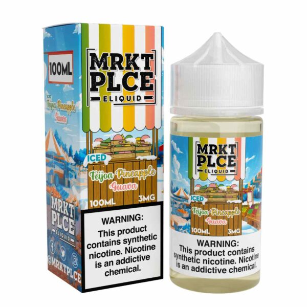 MRKTPLCE Iced Feijoa Pineapple Guava 100ml E-Juice