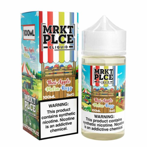 MRKTPLCE Thai Apple Melon Razz 100ml E-Juice