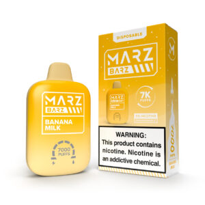 Marz Barz 7000 Puff Disposable Banana Milk