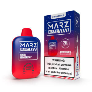 Marz Barz 7000 Puff Disposable Red Energy