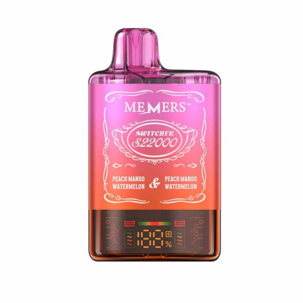 Memers Switchers S22000 Puff Disposable Peach Mango Waternelon