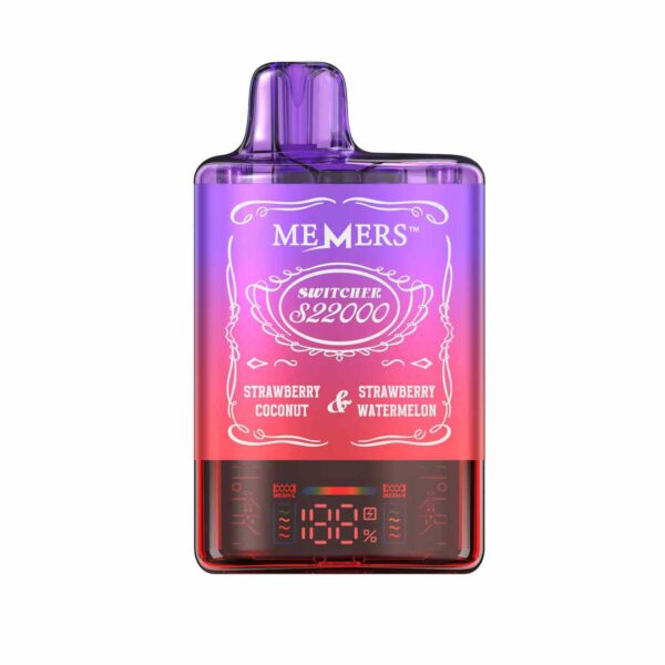 Memers Switchers S22000 Puff Disposable Strawberry Coconut Strawberry Watermelon